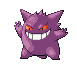 Sprite de Gengar de Pokémon Esmeralda