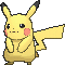 Sprite de Pikachu de Pokémon X/Y